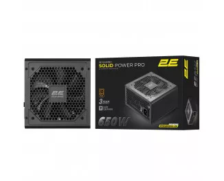 Блок питания 650W 2E Gaming Solid Power Pro (2E-SP650BRSMII-120)