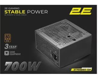 Блок питания 700W 2E Gaming Stable Power Pro (2E-ST700BRII-120)