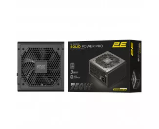 Блок живлення 750W 2E GAMING Solid Power Pro (2E-SP750BRSMII-120)