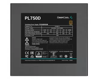 Блок питания 750W DeepCool PL750D (R-PL750D-FC0B-EU)