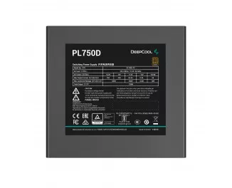 Блок живлення 750W DeepCool PL750D (R-PL750D-FC0B-EU-V2)