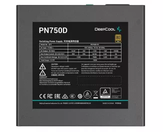 Блок живлення 750W DeepCool PN750D (R-PN750D-FC0B-EU)