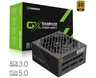 Блок живлення 750W GameMax GX-750 PRO BK (ATX3.0 PCIe5.0)