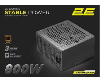 Блок питания 800W 2E Gaming Stable Power Pro (2E-ST800BRII-120)