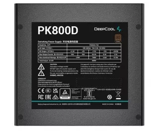 Блок питания 800W DeepCool PK800D (R-PK800D-FA0B-EU)
