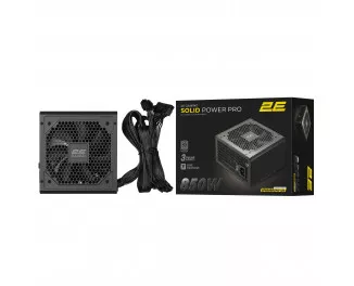 Блок питания 850W 2E GAMING Solid Power Pro (2E-SP850BRSMII-120)