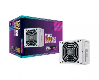 Блок питания 850W CoolerMaster V SFX GOLD 850W ATX 3.1 WHITE (MPY-8501-SFHAGV-3EWE)