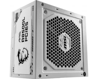 Блок питания 850W MSI (MAG A850GL PCIE5 WHITE)