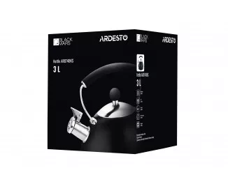 Чайник Ardesto Black Mars (AR0748KS)