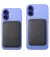 Чехол-бумажник Apple iPhone FineWoven Wallet with MagSafe Black (MA6W4)
