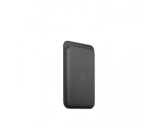 Чехол-бумажник Apple iPhone FineWoven Wallet with MagSafe Black (MT2N3ZM/A)