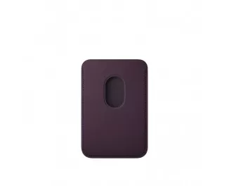 Чехол-бумажник Apple iPhone FineWoven Wallet with MagSafe Blackberry (MA7A4)