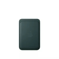 Чехол-бумажник Apple iPhone FineWoven Wallet with MagSafe Dark Green (MA6Y4)
