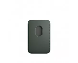 Чехол-бумажник Apple iPhone FineWoven Wallet with MagSafe Evergreen (MT273)