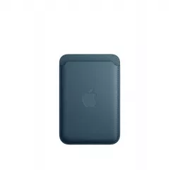 Чехол-бумажник Apple iPhone FineWoven Wallet with MagSafe Pacific Blue (MT263)