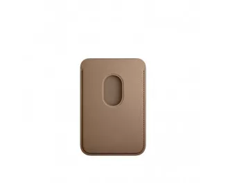 Чехол-бумажник Apple iPhone FineWoven Wallet with MagSafe Taupe (MT243)