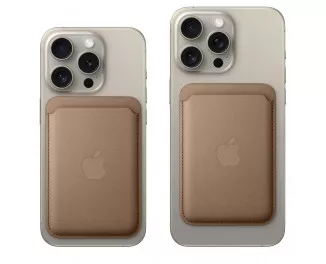 Чехол-бумажник Apple iPhone FineWoven Wallet with MagSafe Taupe (MT243)