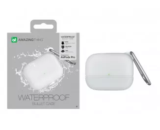 Чехол для AirPods Pro  AMAZINGThing Waterproof Bullet Case Clear