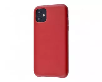 Чохол для Apple iPhone 11 Leather Case Red