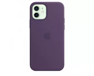 Чехол для Apple iPhone 12 / 12 Pro  Apple Silicone Case with MagSafe Amethyst (MK033)
