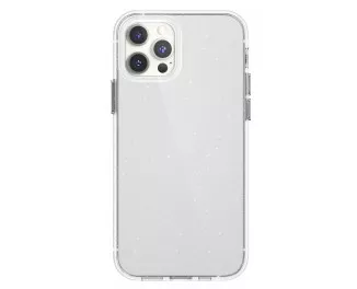 Чехол для Apple iPhone 12 / 12 Pro  Blueo Crystal Drop Pro Resistance Phone Case Glitter Transparent