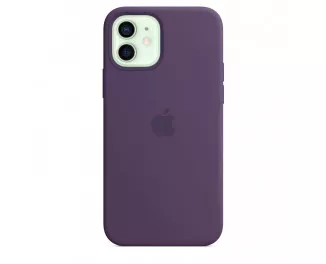 Чохол для Apple iPhone 12 / 12 Pro Silicone Case with MagSafe and Splash Screen Amethyst