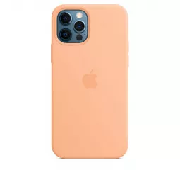 Чохол для Apple iPhone 12 Pro Max Apple Silicone Case with MagSafe Cantaloupe (MK073)