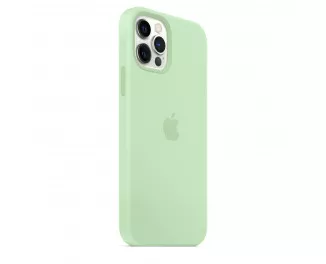 Чехол для Apple iPhone 12 Pro Max  Apple Silicone Case with MagSafe Pistachio (MK053)