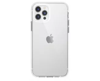 Чохол Apple iPhone 12 Pro Max Blue Crystal Drop Pro Resistance Phone Case Transparent