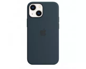 Чехол для Apple iPhone 13  Apple Silicone Case with MagSafe Abyss Blue (MM293)