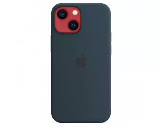 Чехол для Apple iPhone 13 mini  Apple Silicone Case with MagSafe Abyss Blue (MM213)