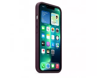 Чохол для Apple iPhone 13 Pro Apple Leather Case with MagSafe Dark Cherry (MM1A3)