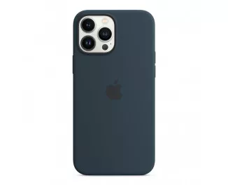 Чехол для Apple iPhone 13 Pro  Apple Silicone Case with MagSafe Abyss Blue (MM2J3)