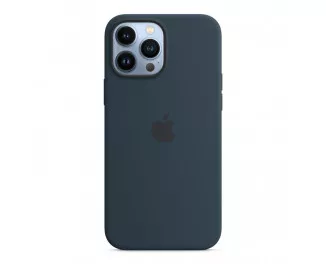 Чехол для Apple iPhone 13 Pro  Apple Silicone Case with MagSafe Abyss Blue (MM2J3)