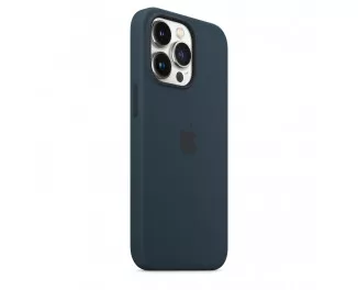 Чехол для Apple iPhone 13 Pro  Apple Silicone Case with MagSafe Abyss Blue (MM2J3)