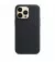 Чохол для Apple iPhone 13 Pro Max Apple Leather Case with MagSafe Midnight (MM1R3)