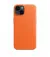 Чехол для Apple iPhone 14  Apple Leather Case with MagSafe Orange (MPP83)