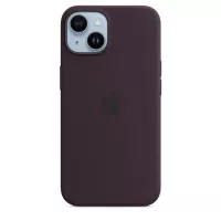 Чохол для Apple iPhone 14 Apple Silicone Case with MagSafe Elderberry (MPT03)