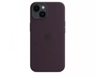 Чехол для Apple iPhone 14  Apple Silicone Case with MagSafe Elderberry (MPT03)