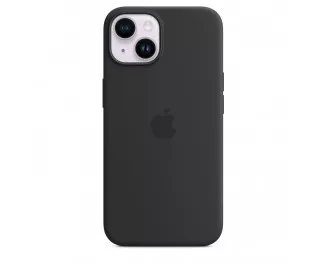 Чохол для Apple iPhone 14 Apple Silicone Case with MagSafe Midnight (MPRU3)