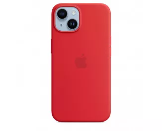 Чохол для Apple iPhone 14 Apple Silicone Case with MagSafe (PRODUCT)RED (MPRW3)