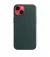 Чохол для Apple iPhone 14 Plus  Apple Leather Case with MagSafe Forest Green (MPPA3)