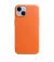 Чехол для Apple iPhone 14 Plus  Apple Leather Case with MagSafe Orange (MPPF3)