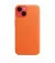 Чехол для Apple iPhone 14 Plus  Apple Leather Case with MagSafe Orange (MPPF3)
