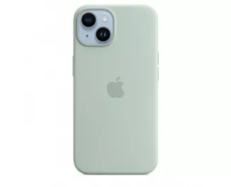Чохол для Apple iPhone 14 Plus Apple Silicone Case with MagSafe Succulent (MPTC3)