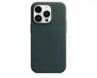 Чохол для Apple iPhone 14 Pro Apple Leather Case with MagSafe Forest Green (MPPH3)