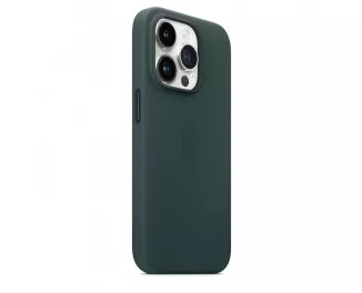 Чохол для Apple iPhone 14 Pro Apple Leather Case with MagSafe Forest Green (MPPH3)