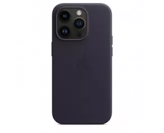 Чохол для Apple iPhone 14 Pro Apple Leather Case with MagSafe Ink (MPPJ3)