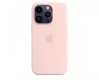 Чохол для Apple iPhone 14 Pro Apple Silicone Case with MagSafe Chalk Pink (MPTH3)