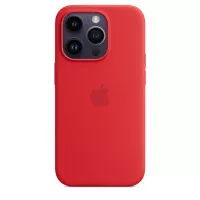 Чохол для Apple iPhone 14 Pro Apple Silicone Case with MagSafe (PRODUCT)RED (MPTG3)
